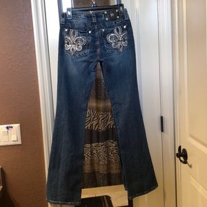 Dark bootcut Miss Me jeans *EXCELLENT CONDITION*